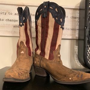 American flag boots